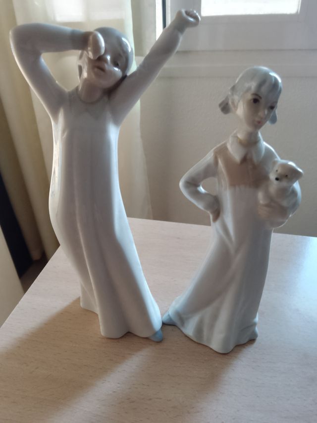 2 figuras porcelana