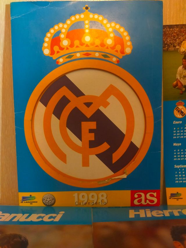Calendario Real Madrid 1998