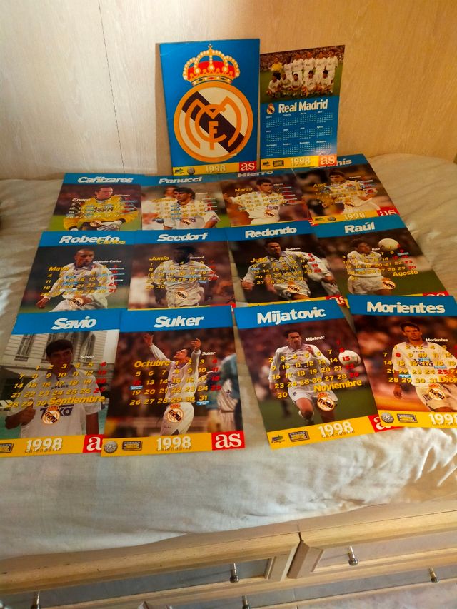 Calendario Real Madrid 1998