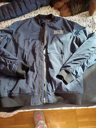 Bomber hombre green coast