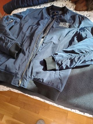 Bomber hombre green coast