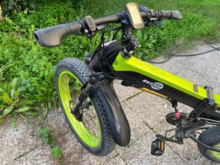 bicicleta electrica plegable montaña Bezior