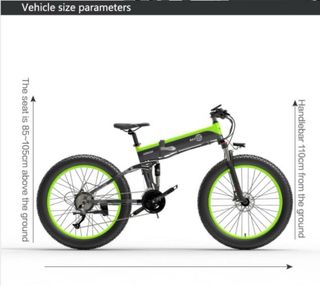 bicicleta electrica plegable montaña Bezior