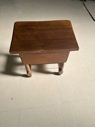 Mesita de noche rustica nueva, oferta! Calidad!