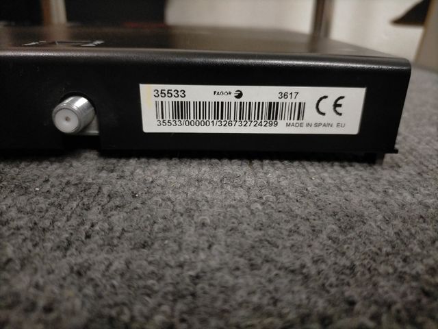 Amplificador de antena tv