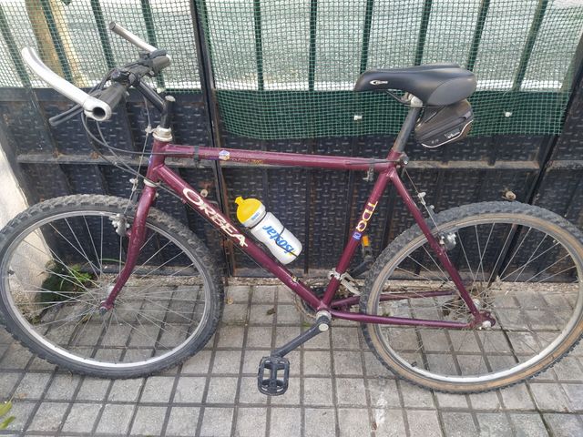 Bicicleta original Orbea con sus pegatinas y demás