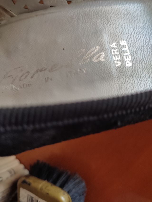 Scarpe tessuto camoscio