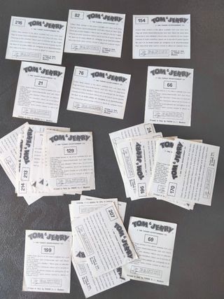 37 figurine Panini di Tom & Jerry, 1990