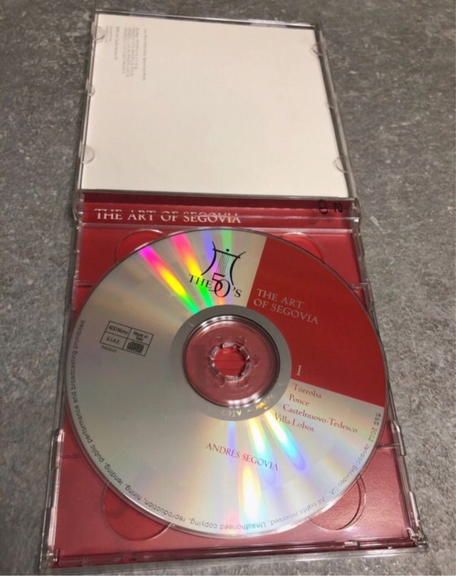 Cd The Art of Segovia