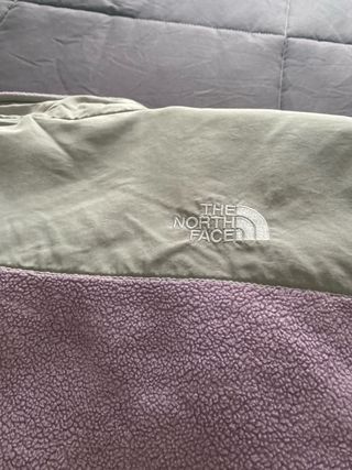 the north face felpa giacca  in pile