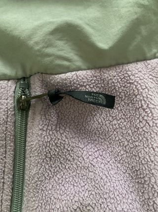 the north face felpa giacca  in pile