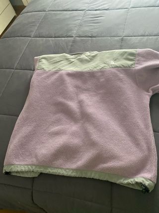 the north face felpa giacca  in pile