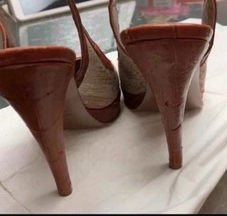 zapato tacon just cavalli talla 37 impecable