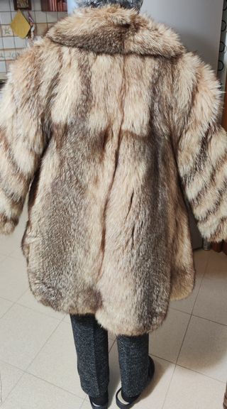 Pelliccia vera pelle di volpe