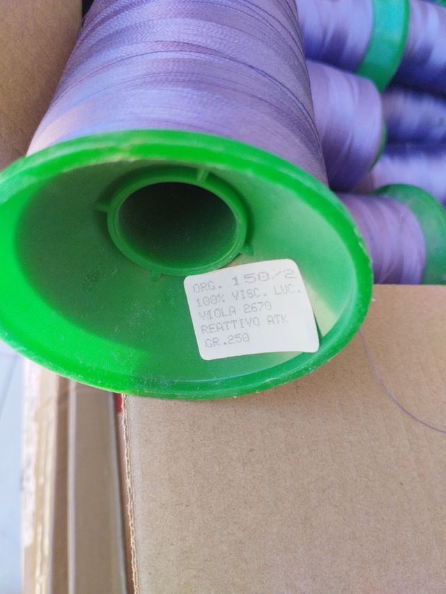 Stock filato viscosa