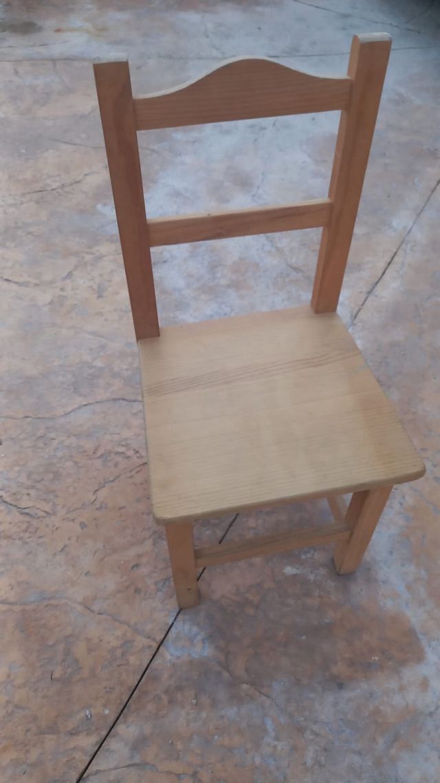 Sillas de madera