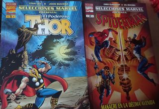 Selecciones Marvel comic precio por los 4!!!