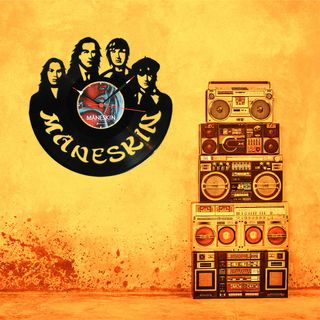 Reloj de Disco de Vinilo Maneskin