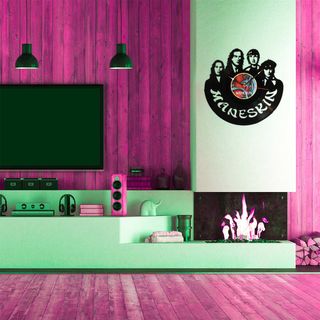 Reloj de Disco de Vinilo Maneskin