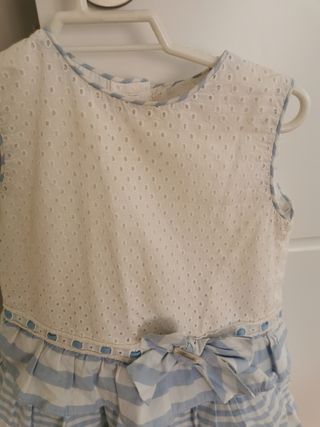 Vestido niña. Marca Miranda. Talla 24/36M