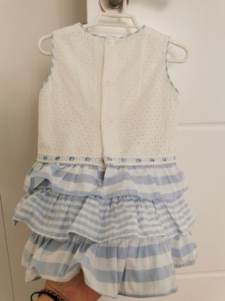 Vestido niña. Marca Miranda. Talla 24/36M