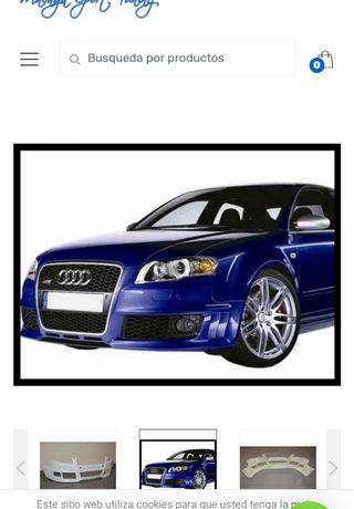 Parachoques audi a4 b7