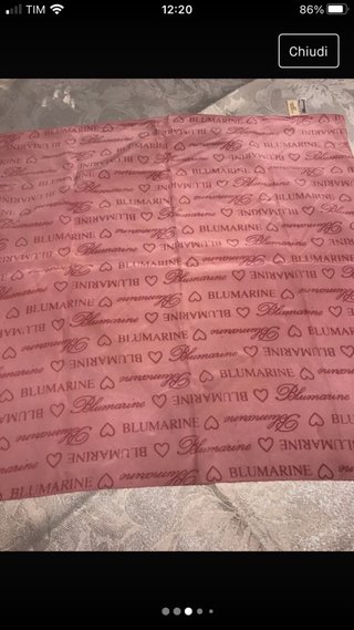 Blumarine foulard in seta