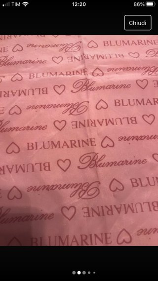 Blumarine foulard in seta
