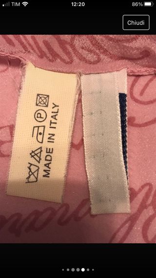 Blumarine foulard in seta