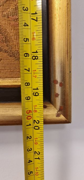 Antiguo tapiz gobelino francés