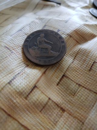 10 céntimos 1870 España