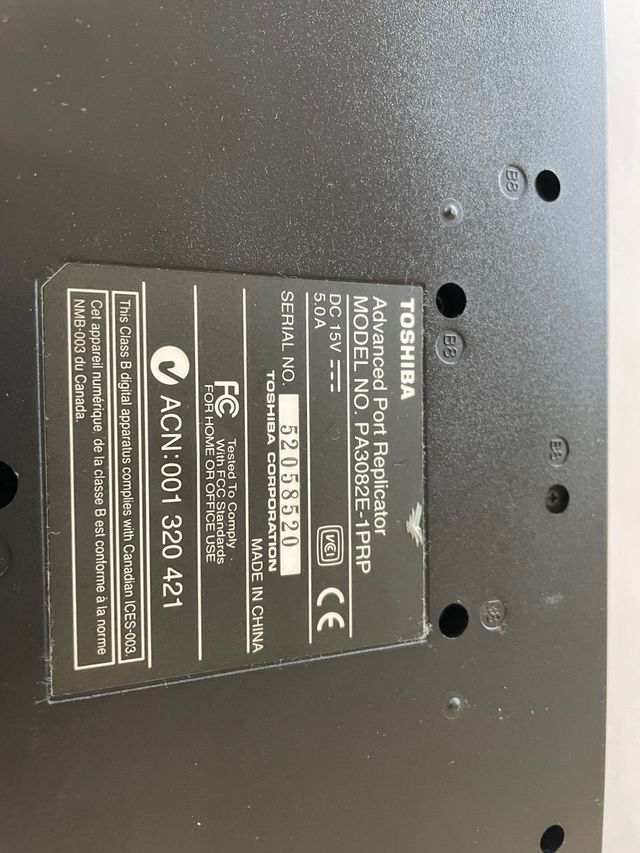 Dock Station Toshiba