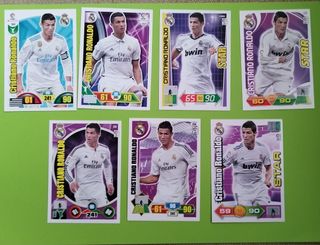 Lote cromos Cristiano Ronaldo Adrenalyn 