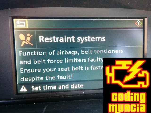 Solución Testigo de Airbag en BMW