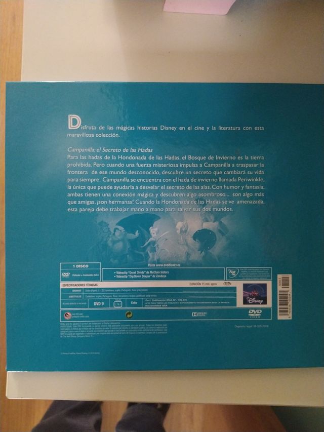 Campanilla cuento con DVD