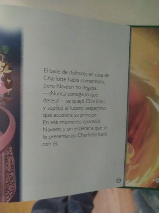 Tiana y el sapo cuento con DVD