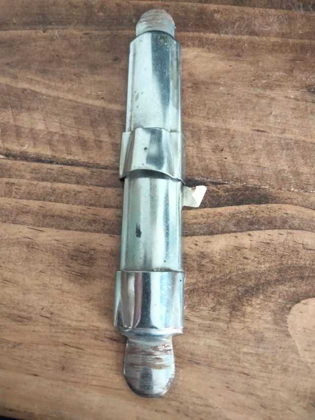 Soporte carrete de pesca vintage