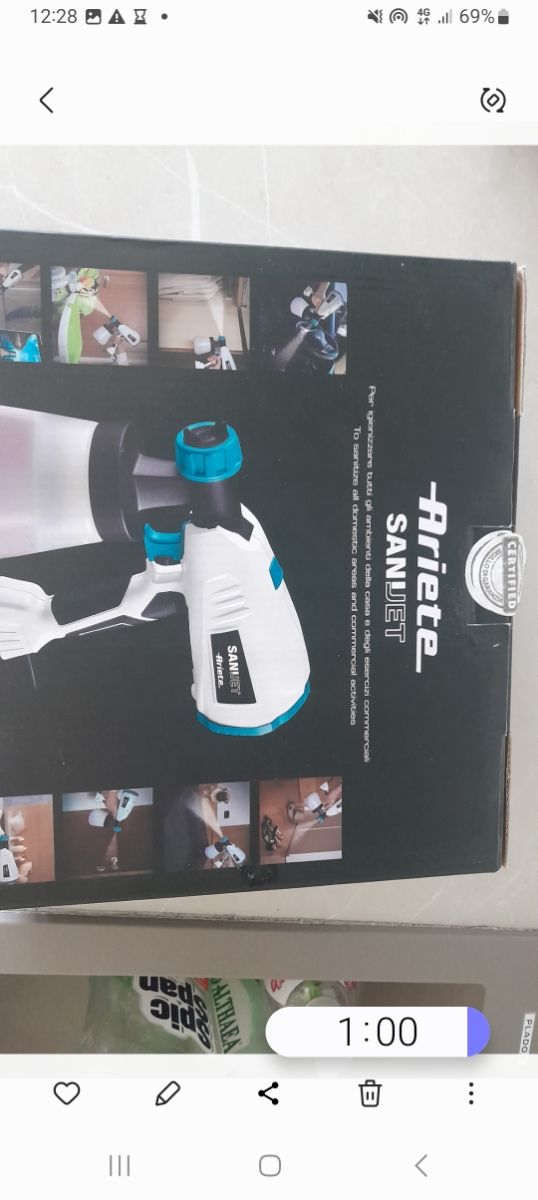 igenizzante Sterilizzatore disinfettante Ariete