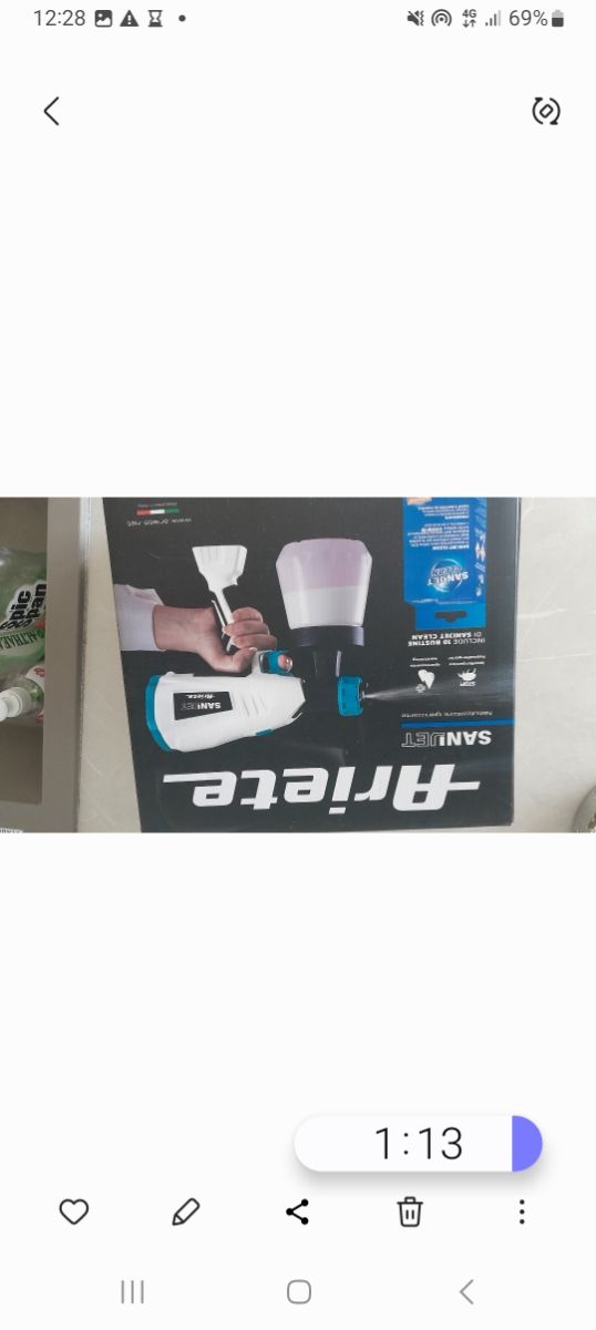 igenizzante Sterilizzatore disinfettante Ariete