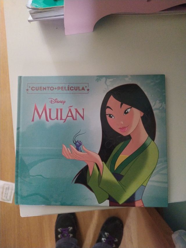 Tiana y el sapo cuento con DVD