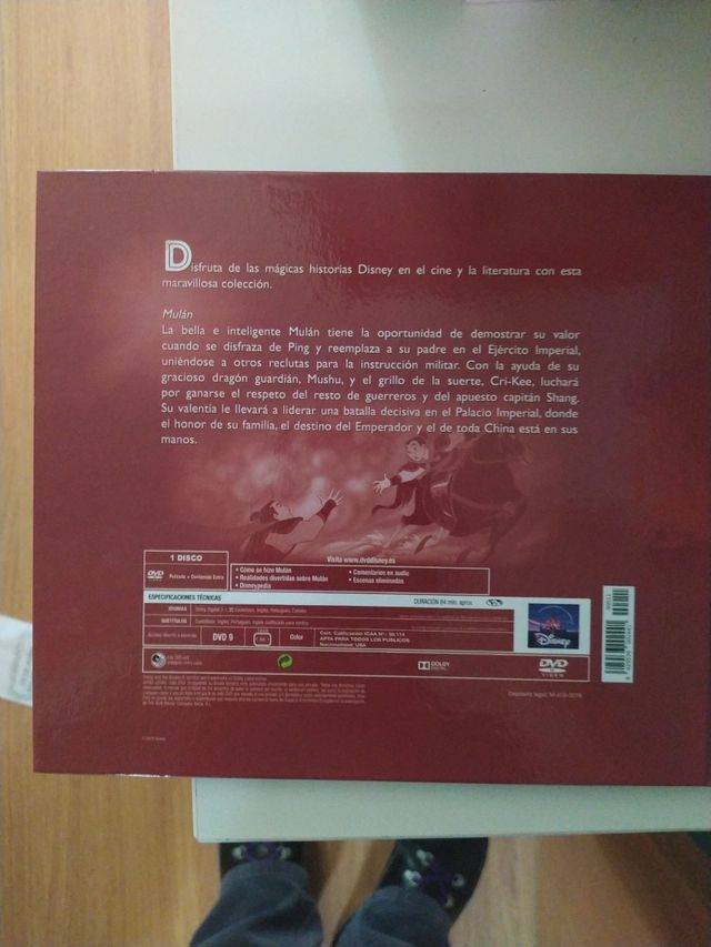 Tiana y el sapo cuento con DVD