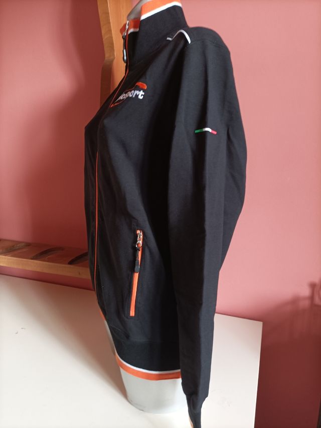 Felpa in cotone elasticizzato