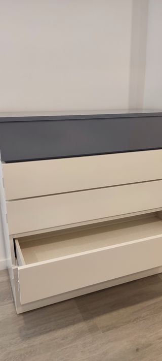 Cómoda cajones, contenedor y joyero con espejo