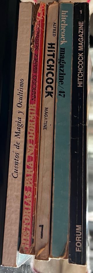 historias para no dormir y Hitchcock Magazine