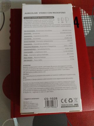 Auricolari con microfono