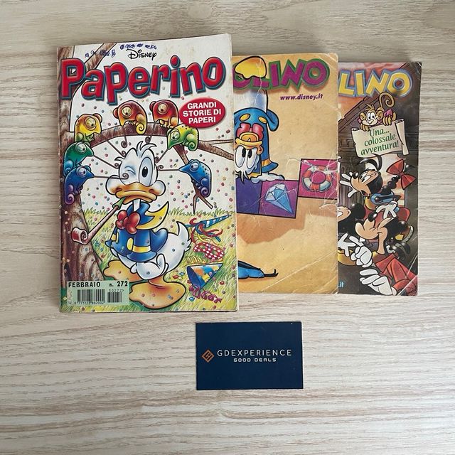 Lotto fumetti Topolino Paperino