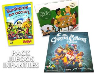 Pack Juegos Infantiles de Mesa: EDGE, Cayro, HABA
