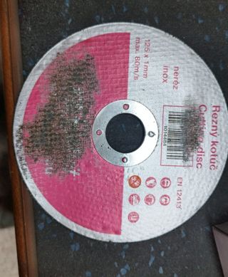 25pcs Disco da taglio profess. metallo 125x1mm