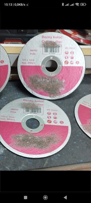 25pcs Disco da taglio profess. metallo 125x1mm