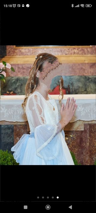 VESTIDO COMUNION 